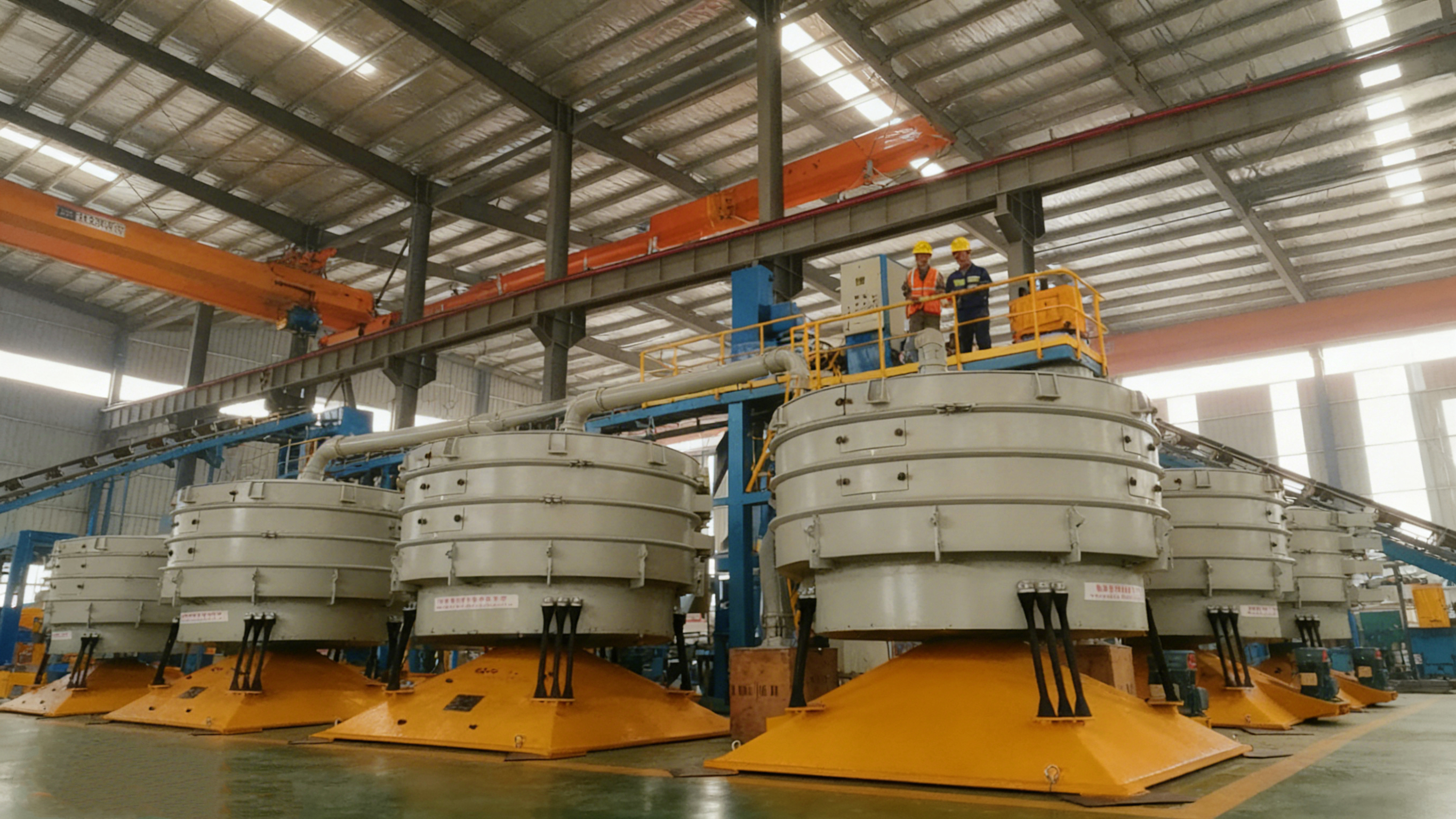 鋰電池行業崔先生訂購10臺圓形搖擺篩